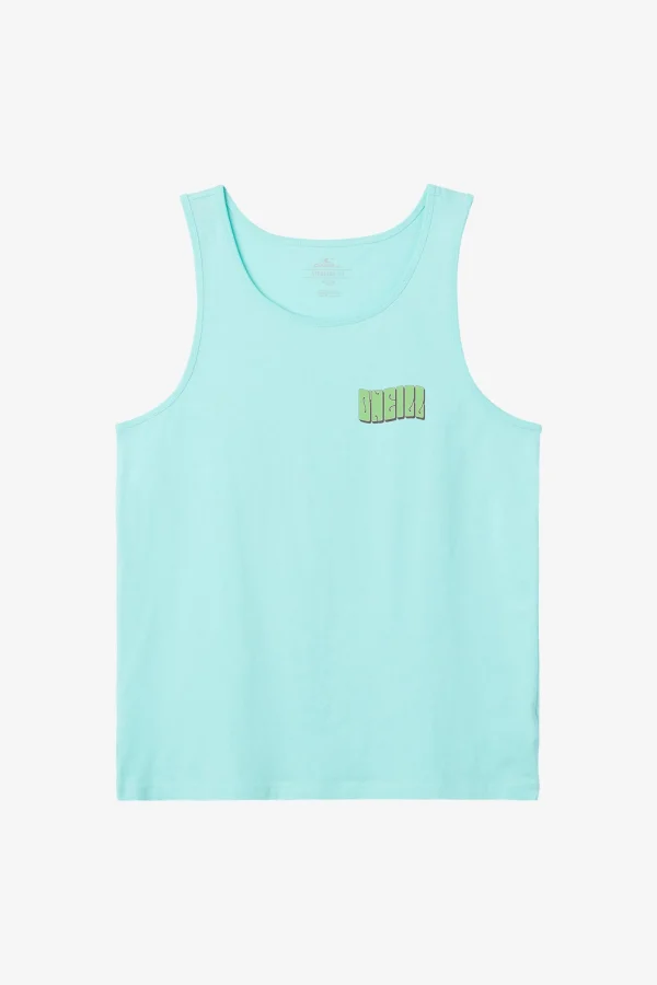 O’Neill Tees^NO TIME TANK TURQUOISE