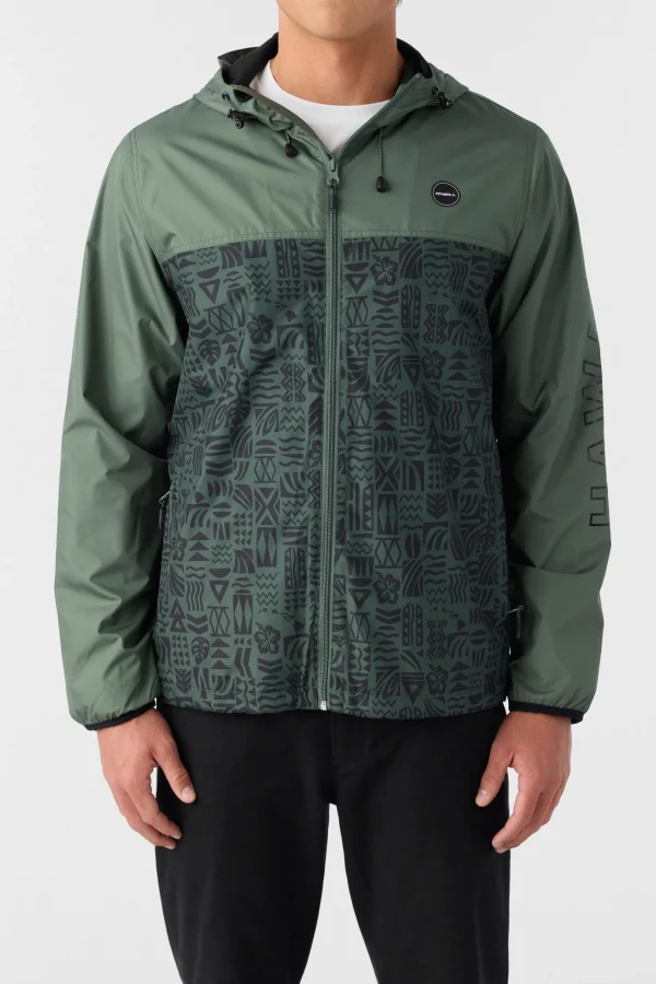 O’Neill Jackets^NOMADIC HAWAII JACKET DARK OLIVE