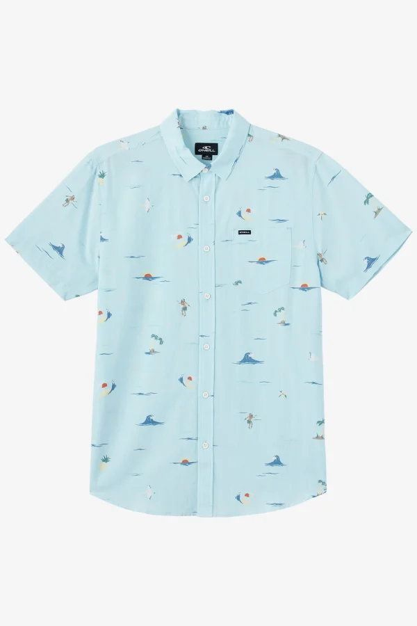 O’Neill Shirts & Flannels^OASIS ECO MODERN FIT SHIRT SKY BLUE