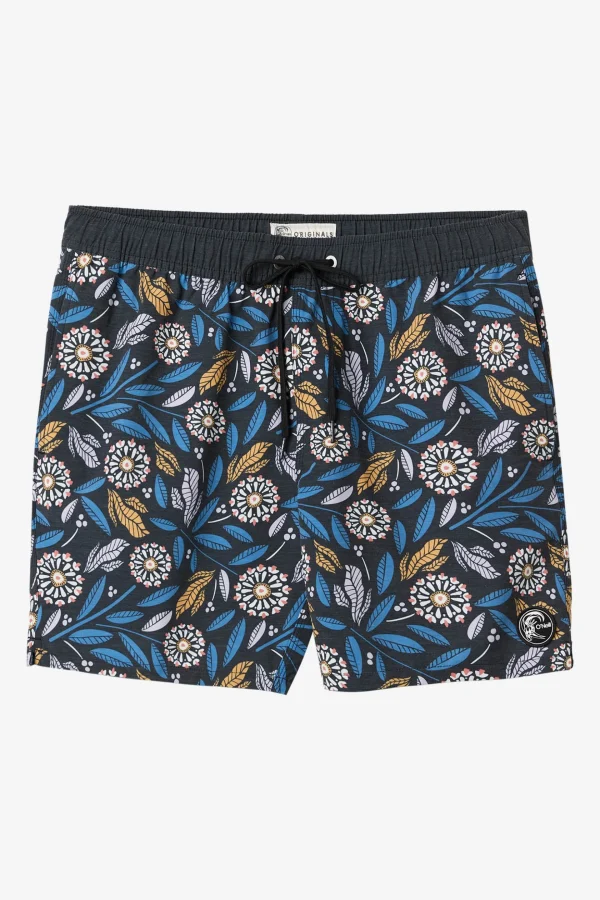 O’Neill Swim Trunks^O'RIGINALS ELASTIC WAIST 16" SWIM TRUNKS BLACK