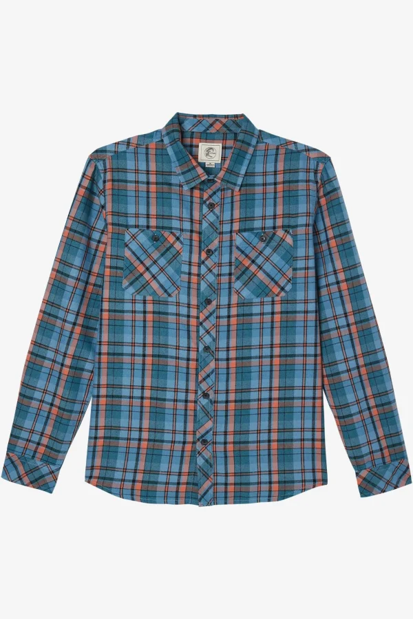 O’Neill Shirts & Flannels^O'RIGINALS JONEZ FLANNEL SHIRT DEEP BLUE