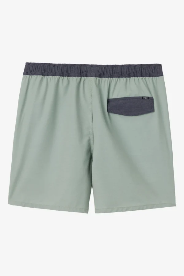 O’Neill Swim Trunks^O'RIGINALS SOLID ELASTIC WAIST 16" SWIM TRUNKS SEAGRASS