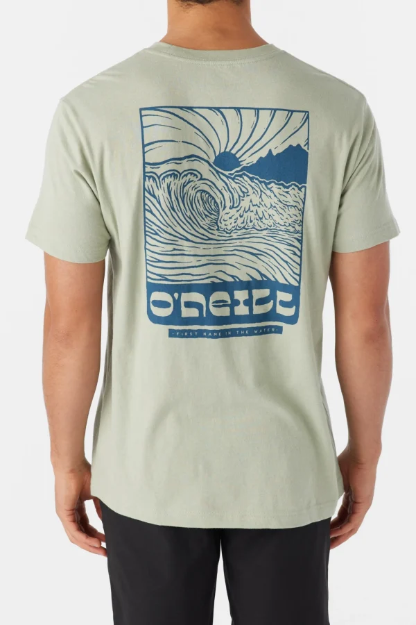 O’Neill Tees^OUTSIDE LINE TEE SEAGRASS