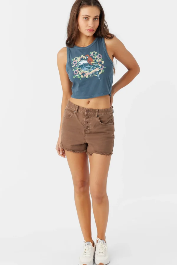 O’Neill Graphic Tees & Tanks^PARROT TANK SLATE