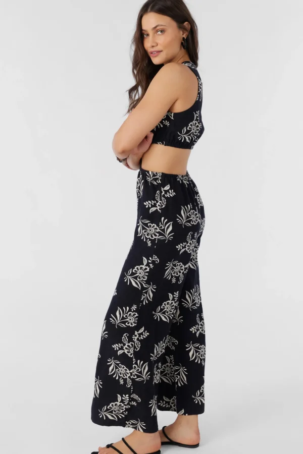 O’Neill Jumpsuits & Rompers^PEARL NADIA PAISLEY JUMPSUIT BLACK