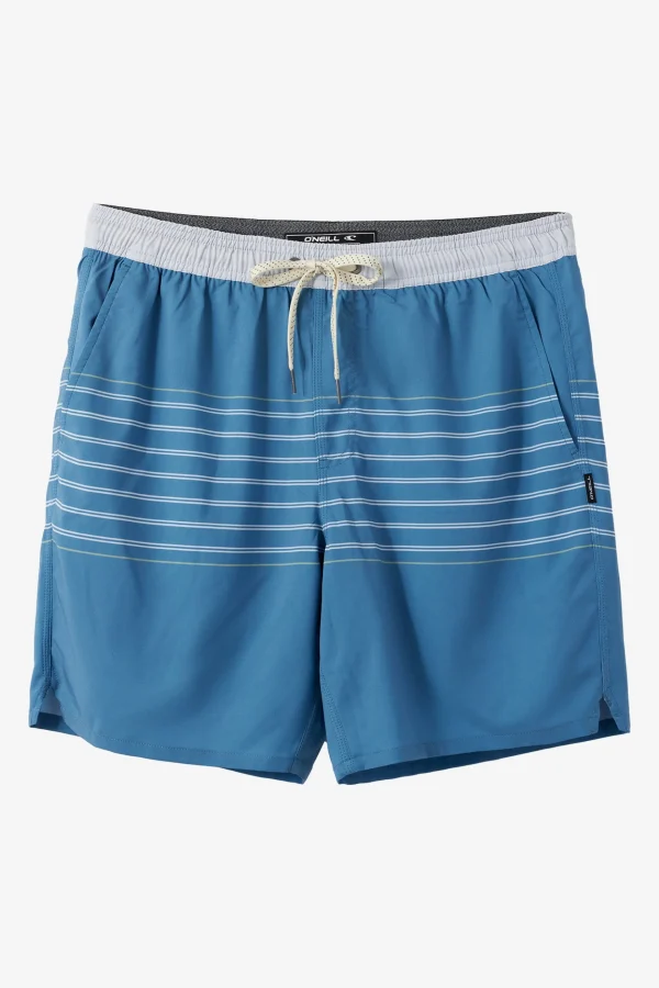 O’Neill Shorts^PERFORM LINED 17" ATHLETIC SHORTS COPEN BLUE