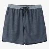 O’Neill Shorts^PERFORM LINED 17" ATHLETIC SHORTS HEATHER GRAPHITE