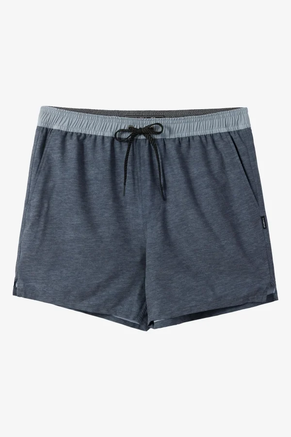 O’Neill Shorts^PERFORM LINED 15" ATHLETIC SHORTS HEATHER GRAPHITE