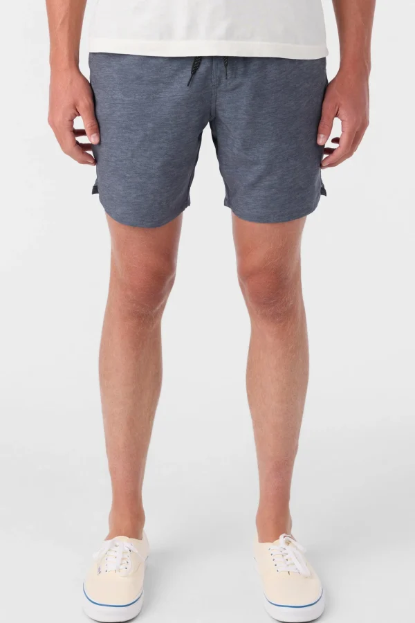 O’Neill Shorts^PERFORM LINED 17" ATHLETIC SHORTS HEATHER GRAPHITE