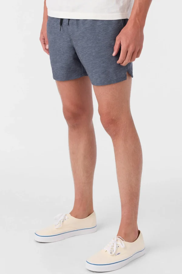 O’Neill Shorts^PERFORM LINED 15" ATHLETIC SHORTS HEATHER GRAPHITE