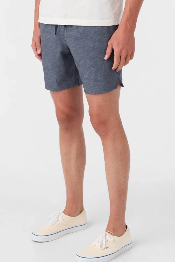 O’Neill Shorts^PERFORM LINED 17" ATHLETIC SHORTS HEATHER GRAPHITE