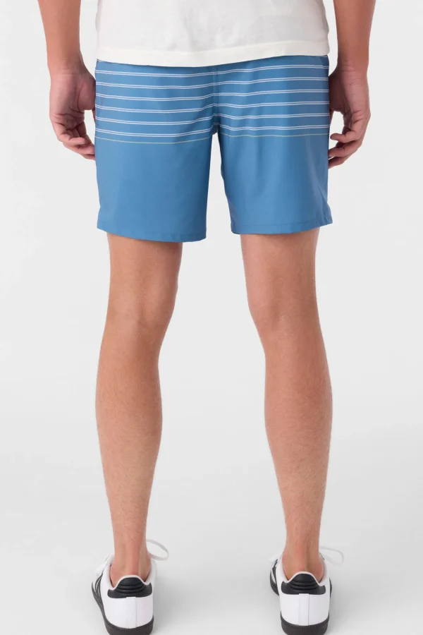 O’Neill Shorts^PERFORM LINED 17" ATHLETIC SHORTS COPEN BLUE