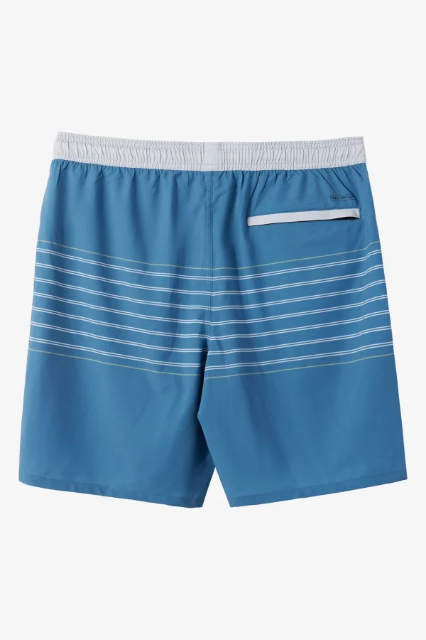 O’Neill Shorts^PERFORM LINED 17" ATHLETIC SHORTS COPEN BLUE