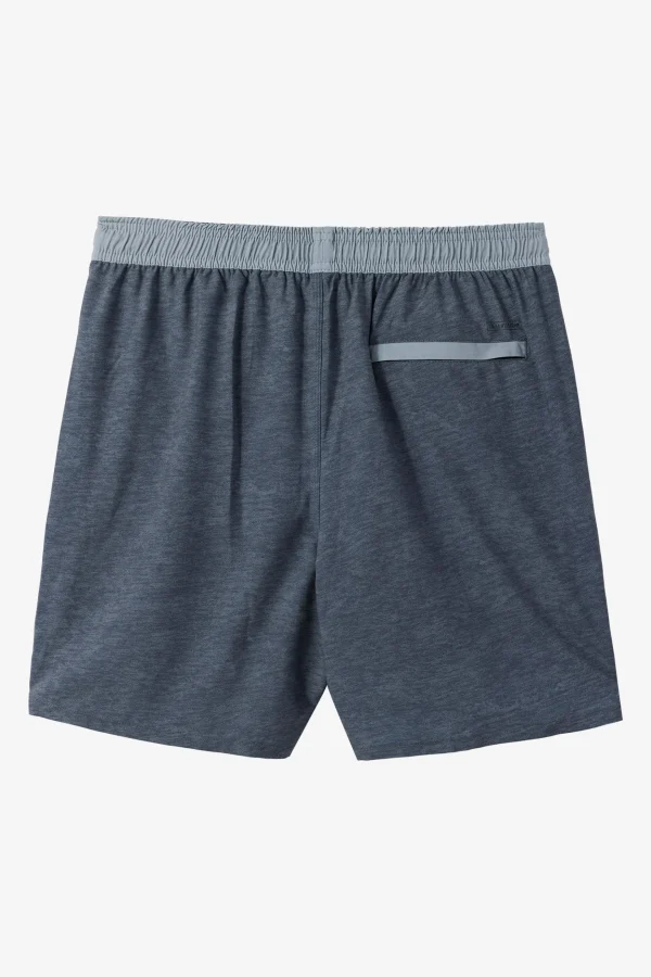 O’Neill Shorts^PERFORM LINED 17" ATHLETIC SHORTS HEATHER GRAPHITE