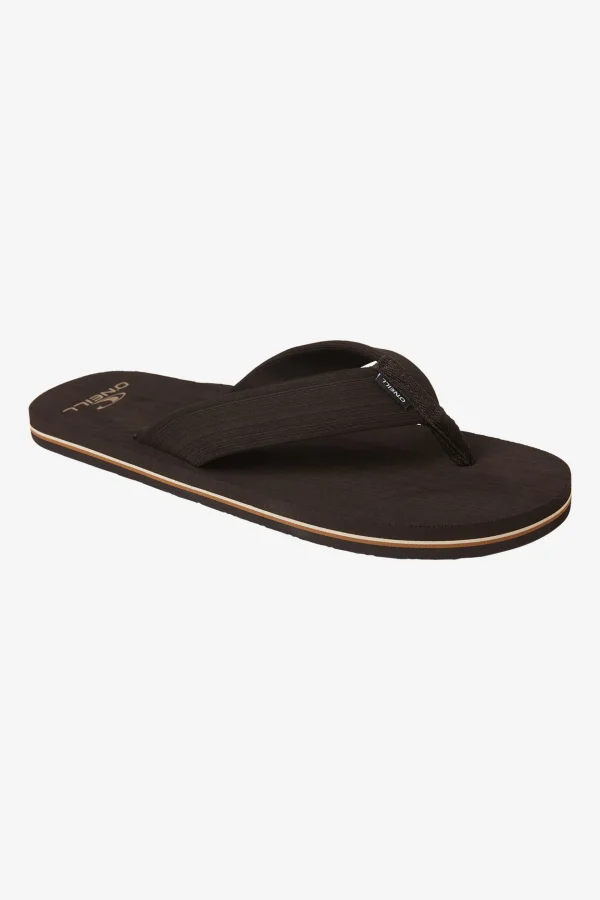 O’Neill Sandals^PHLUFF DADDY SANDALS DARK BROWN