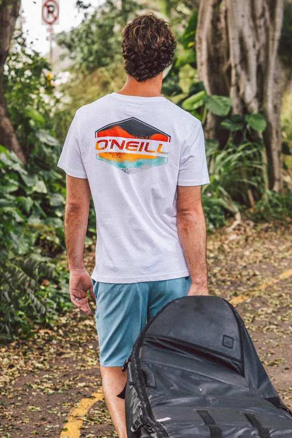 O’Neill Tees^PRINT FILL TEE BY JORDY SMITH WHITE