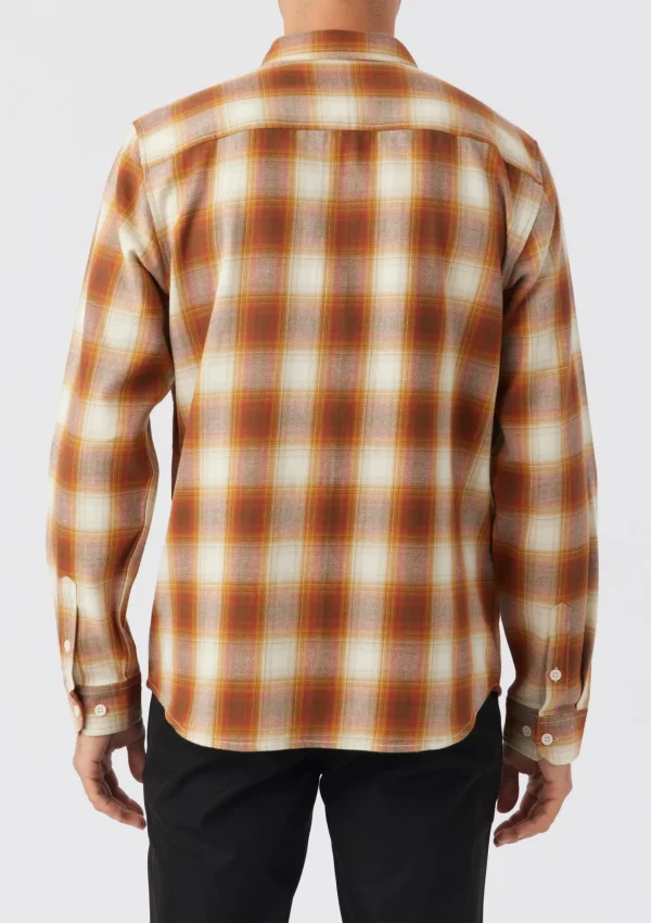 O’Neill Shirts & Flannels^PROSPECT FLANNEL LONG SLEEVE SHIRT CREAM