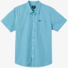 O’Neill Shirts & Flannels^QUIVER STRETCH DOBBY STANDARD FIT SHIRT BLUE FADE