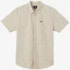 O’Neill Shirts & Flannels^QUIVER STRETCH DOBBY STANDARD FIT SHIRT LT KHAKI