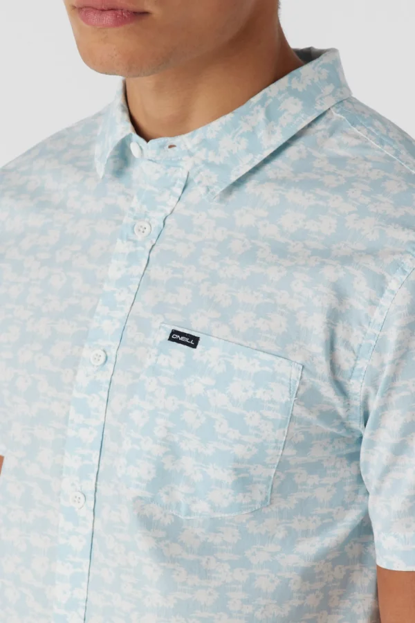 O’Neill Shirts & Flannels^QUIVER STRETCH MODERN FIT SHIRT SKY BLUE 2