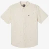 O’Neill Shirts & Flannels^QUIVER STRETCH MODERN SHIRT CREAM