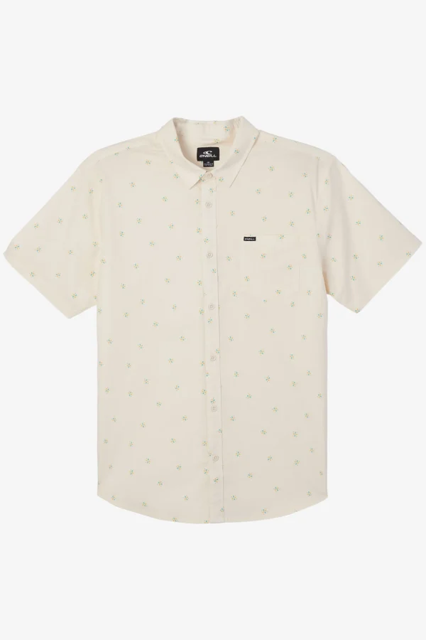 O’Neill Shirts & Flannels^QUIVER STRETCH MODERN SHIRT CREAM