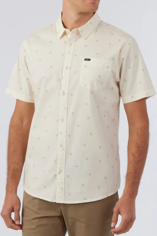 O’Neill Shirts & Flannels^QUIVER STRETCH MODERN SHIRT CREAM