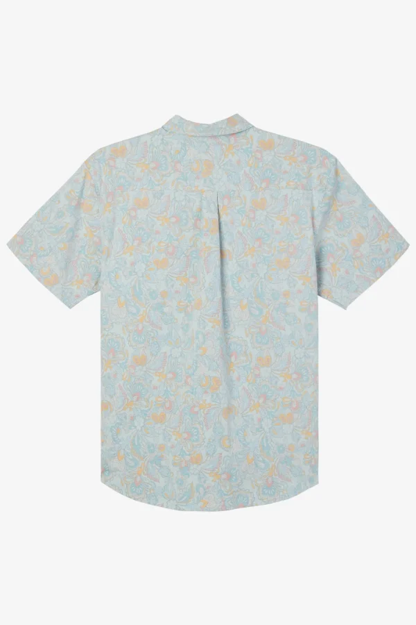 O’Neill Shirts & Flannels^QUIVER STRETCH MODERN SHIRT AQUA WASH