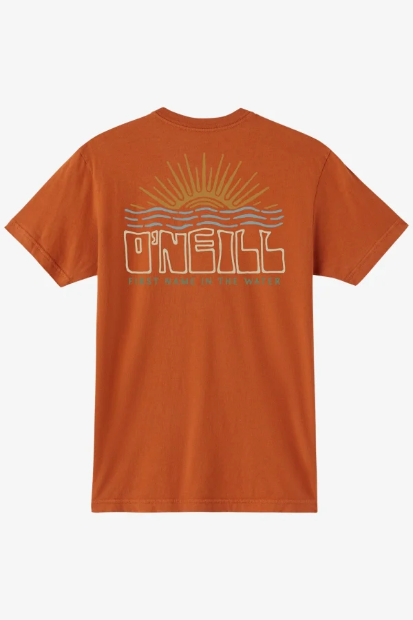 O’Neill Tees^RAYS & WAVES MODERN FIT TEE GINGER BREAD