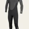 O’Neill Full Suit^REACTOR-2 3/2MM BACK ZIP FULL WETSUIT BLK/GRAPH