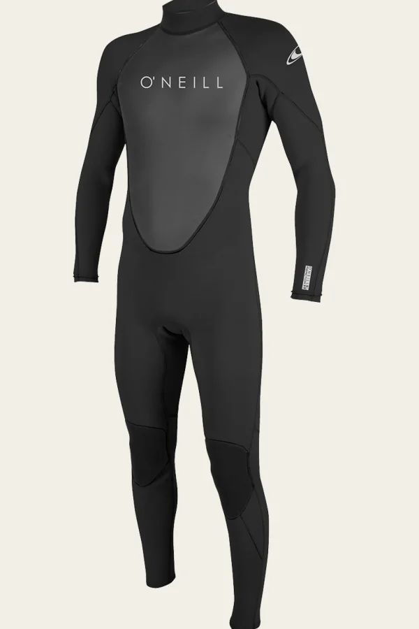 O’Neill Full Suit^REACTOR-2 3/2MM BACK ZIP FULL WETSUIT BLK/BLK