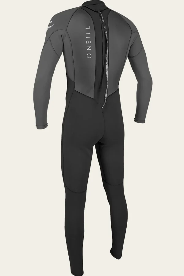 O’Neill Full Suit^REACTOR-2 3/2MM BACK ZIP FULL WETSUIT BLK/GRAPH