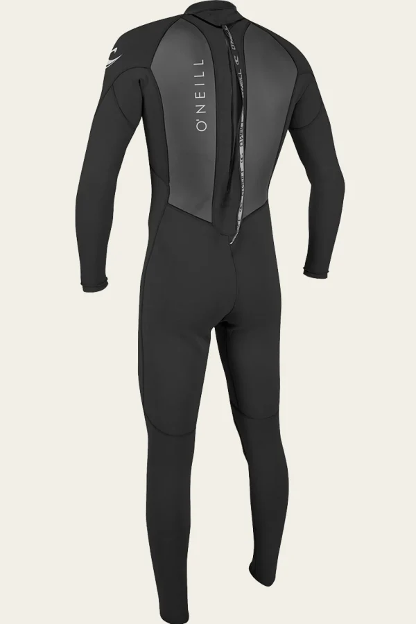 O’Neill Full Suit^REACTOR-2 3/2MM BACK ZIP FULL WETSUIT BLK/BLK