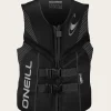 O’Neill Wake-Waterski Vests^REACTOR USCG LIFE VEST BLK/BLK/BLK