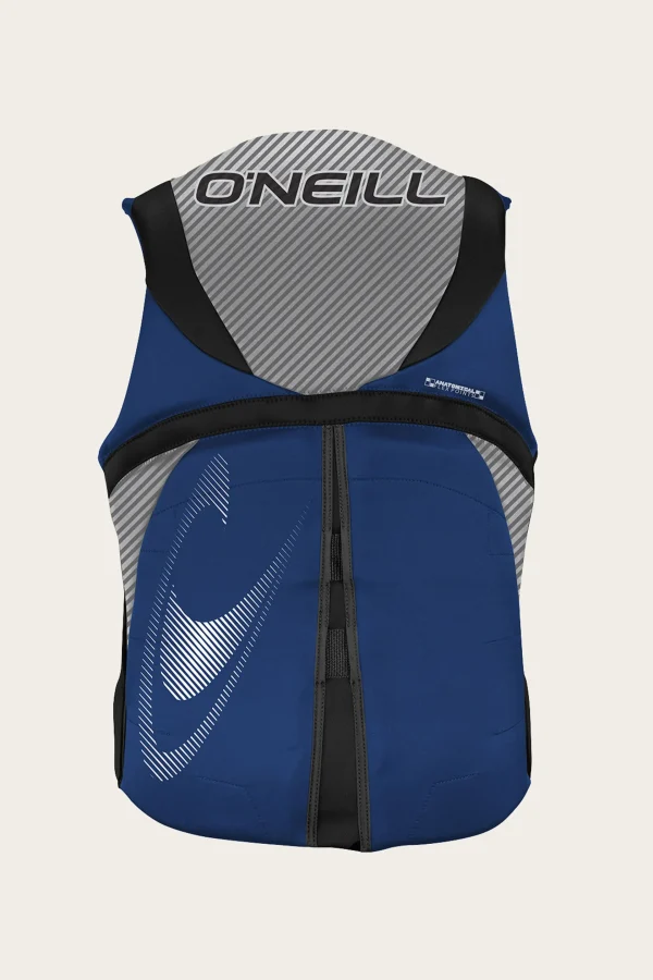 O’Neill Wake-Waterski Vests^REACTOR USCG LIFE VEST PAC/LUNAR/BLK