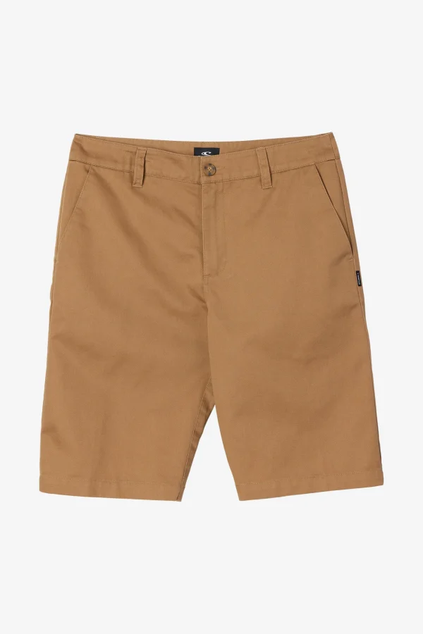 O’Neill Shorts^REDWOOD 22" CHINO SHORTS DARK KHAKI