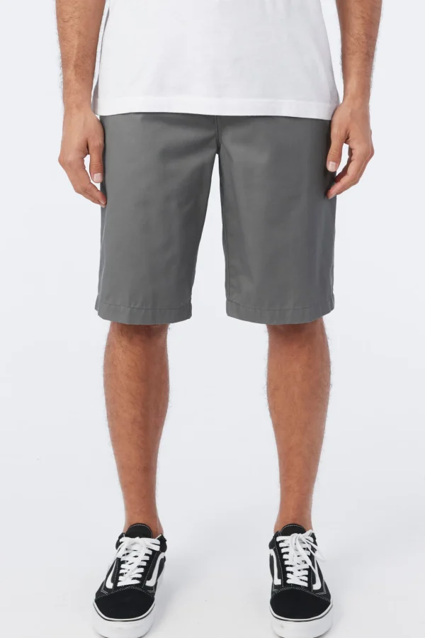 O’Neill Shorts^REDWOOD 22" CHINO SHORTS GREY