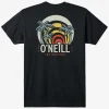 O’Neill Tees^REPEATER TEE DARK CHARCOAL