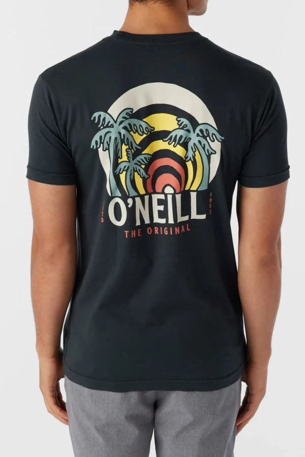 O’Neill Tees^REPEATER TEE DARK CHARCOAL