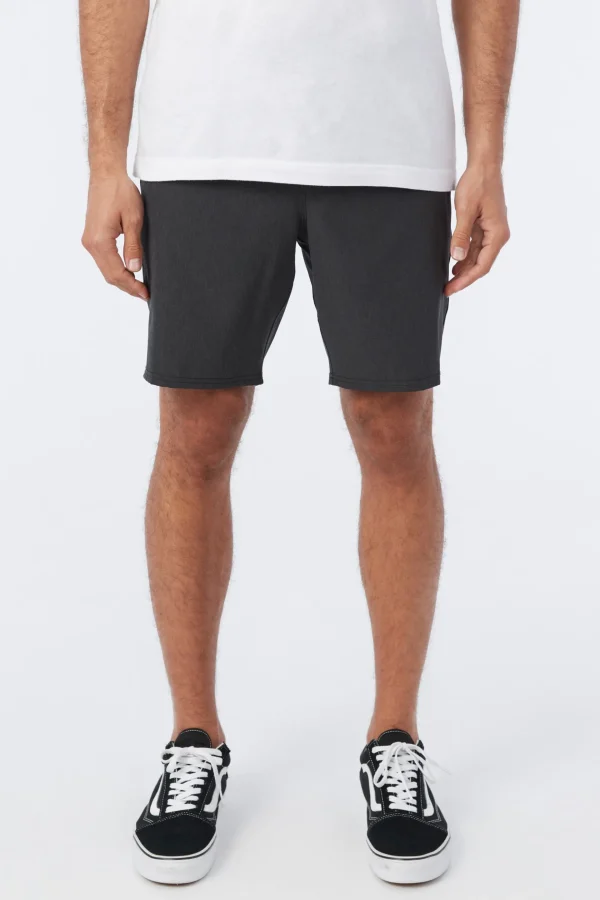 O’Neill Shorts^RESERVE ELASTIC WAIST 18" HYBRID SHORTS BLACK