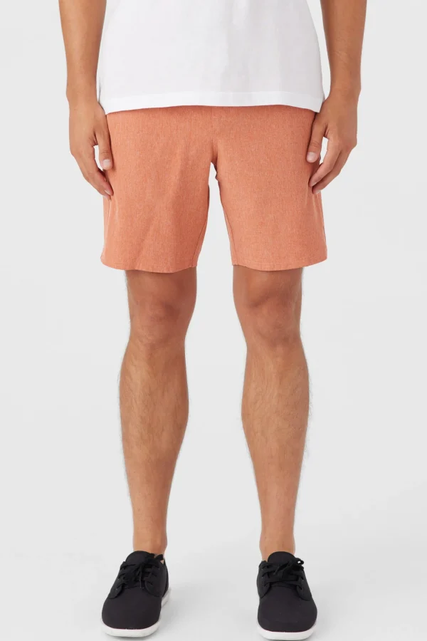 O’Neill Shorts^RESERVE ELASTIC WAIST 18" HYBRID SHORTS HTHR ABRN