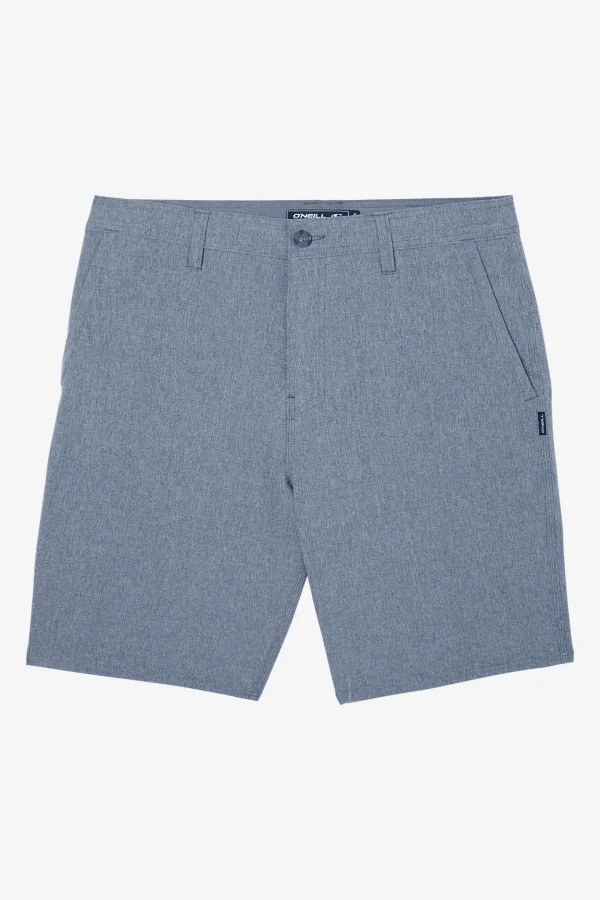 O’Neill Shorts^RESERVE HEATHER 19" HYBRID SHORTS NAVY