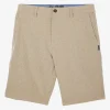 O’Neill Shorts^RESERVE HEATHER 21" HYBRID SHORTS KHAKI