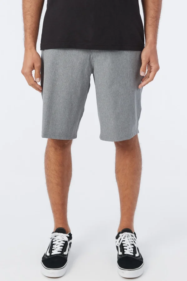 O’Neill Shorts^RESERVE HEATHER 21" HYBRID SHORTS GREY