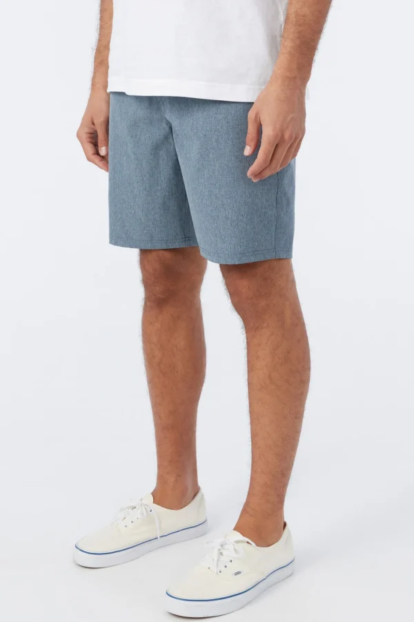 O’Neill Shorts^RESERVE HEATHER 19" HYBRID SHORTS NAVY