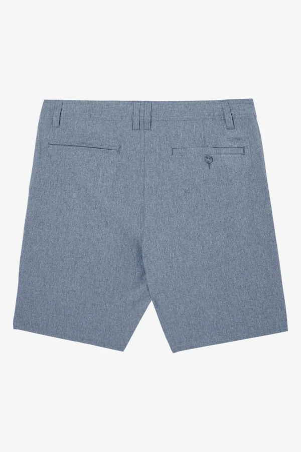 O’Neill Shorts^RESERVE HEATHER 19" HYBRID SHORTS NAVY