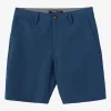 O’Neill Shorts^RESERVE LIGHT CHECK 19" HYBRID SHORTS NAVY