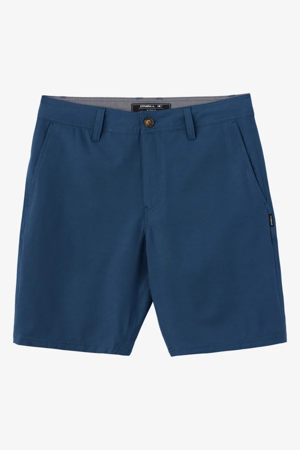 O’Neill Shorts^RESERVE LIGHT CHECK 19" HYBRID SHORTS NAVY