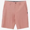 O’Neill Shorts^RESERVE LIGHT CHECK 21" HYBRID SHORTS PICANTE