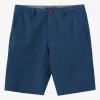 O’Neill Shorts^RESERVE LIGHT CHECK 21" HYBRID SHORTS NAVY